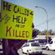Protests in Pasadena, Calif., continue after the death of Reginald "Junior" Thomas in police custody Sept. 30, 2016.
Twitter Screenshot
